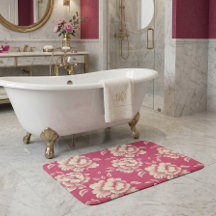 Roos en Crème Pioen Toile - Frans Landelijk Decor