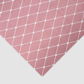  Roos en diamantpatroon Tissuepapier (Detail)