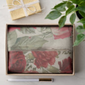  Roos en Ephemera ontkoppeling Tissuepapier (Geschenk)