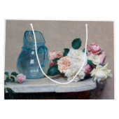 Roos en Glass Jug, Henri Fantin-Latour Groot Cadeauzakje (Achterkant)