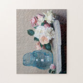 Roos en Glass Jug, Henri Fantin-Latour Legpuzzel (Verticaal)