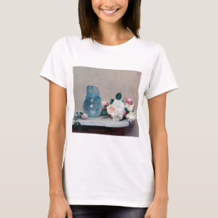 Roos en Glass Jug, Henri Fantin-Latour T-shirt