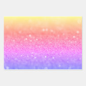 Roos en Glitter Wrapping Papier Inpakpapier Vel (Voorkant 2)