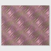 Roos en goud metallisch effect 2 cadeaupapier (Vlak)