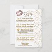 Roos en gouden Confetti Lip Instructies 3 (Voorkant)