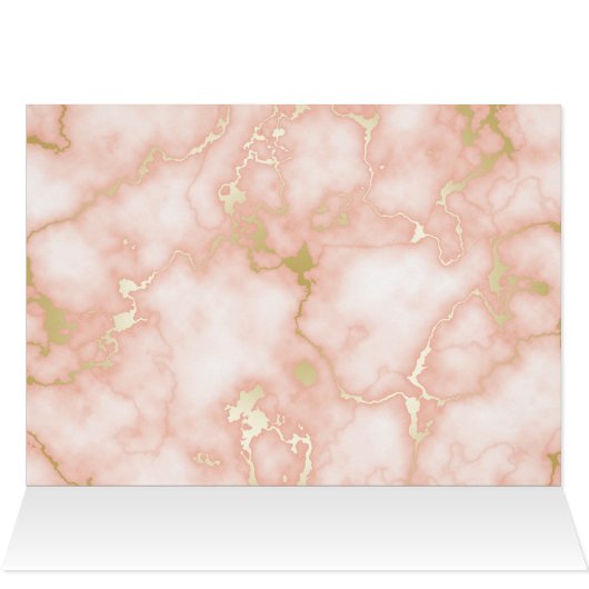 Roos en  gouden marmer (Binnen Horizontaal (Boven))