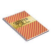 roos - en goudnoteringen - collectie notitieboek (Rechterzijde)