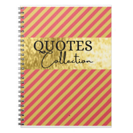 roos - en goudnoteringen - collectie notitieboek