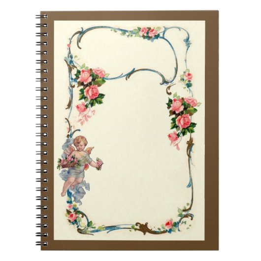 Roos en grensverval van Cherub Notitieboek (Voorkant)