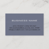 Roos en grijze vlekken visitekaartje (Achterkant)