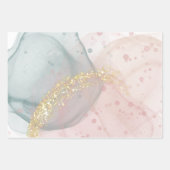 Roos- en groeninpakpapierbladen inpakpapier vel (Voorkant 3)