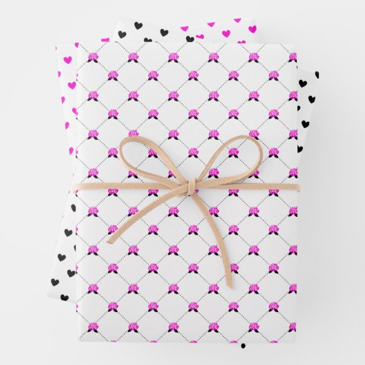 Roos- en hartenvullende papiervellen inpakpapier vel (In situ)