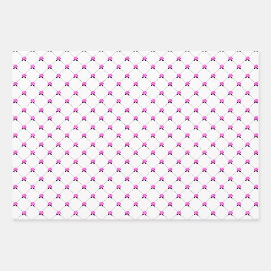 Roos- en hartenvullende papiervellen inpakpapier vel (Voorkant)