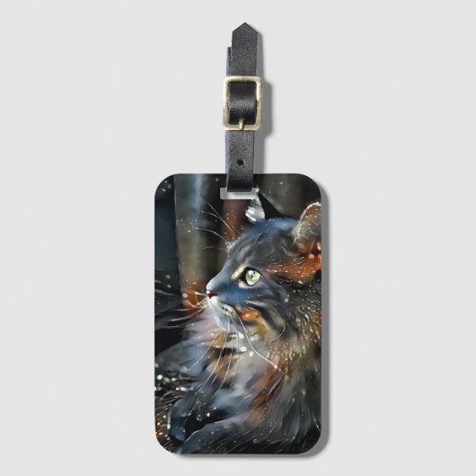 Roos en het Magische Licht Bagagelabel (Voorkant (verticaal))