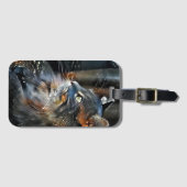 Roos en het Magische Licht Bagagelabel (Voorkant (horizontaal))