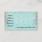 Roos en kant Visitekaartje (Achterkant)