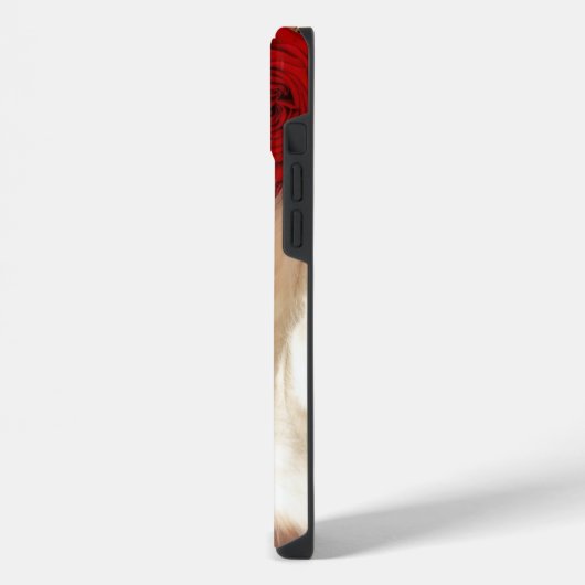 Roos en kat iPhone 14 plus hoesjes iPhone Hoesje (Linkerkant)