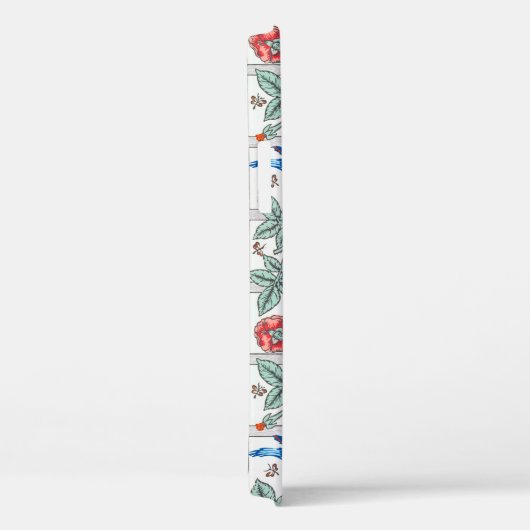 Roos en kleine vogel, William Morris Case-Mate iPhone Case (Achterkant / Rechts)