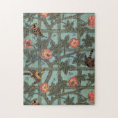 Roos en kleine vogel, William Morris Legpuzzel (Verticaal)