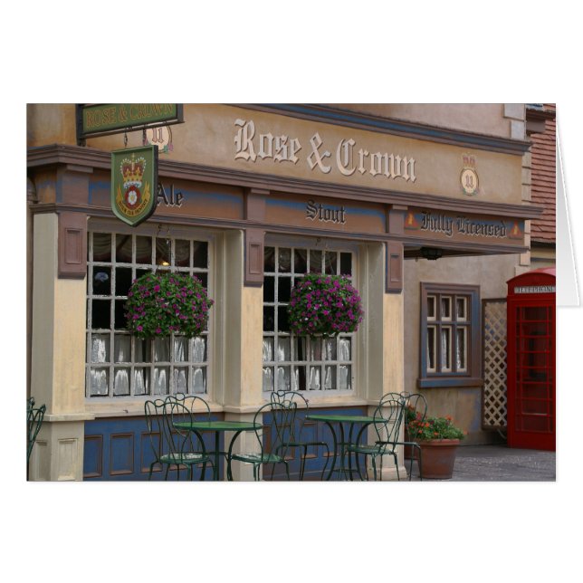 Roos en kroonpub (Voorkant Horizontaal)