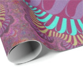 Roos en krottenkruis cadeaupapier (Rol Hoek)