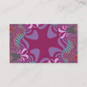 Roos en krottenkruis visitekaartje (Voorkant)