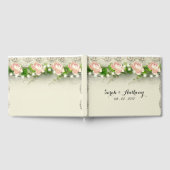  Roos en Lace Wedding Guest Book Gastenboek (Volledig)