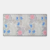 Roos en Larkspur, William Morris Bureaumat (Voorkant)