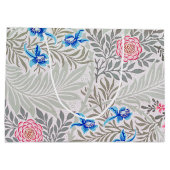 Roos en Larkspur, William Morris Large Gift Bag Groot Cadeauzakje (Achterkant)