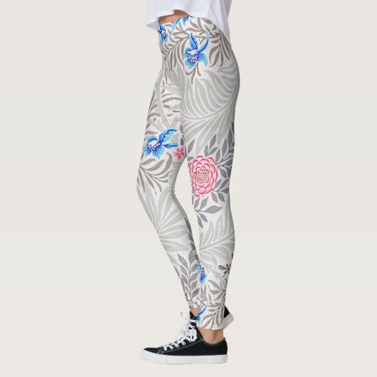 Roos en Larkspur, William Morris Leggings (Links)