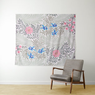 Roos en Larkspur, William Morris Wandkleed