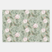 Roos- en lotuspootpapier inpakpapier vel (Voorkant)