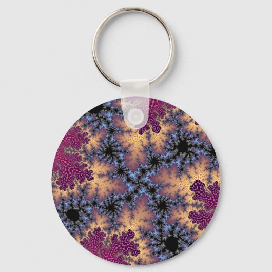 Roos- en perspeksel sleutelhanger (Voorkant)