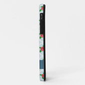 Roos en Quatrefoil iPhone4 Hoesje (Achterkant/links)