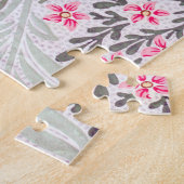 Roos en Ridderspoor, William Morris Legpuzzel (Zijkant)