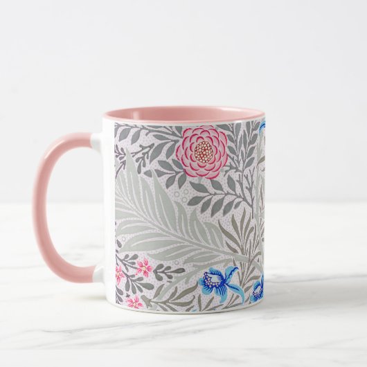 Roos en Ridderspoor, William Morris Mok (Links)