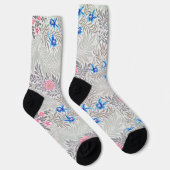 Roos en Ridderspoor, William Morris Sokken (Rechts)