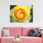 roos en rosebud canvas afdruk (Insitu (Woonkamer))