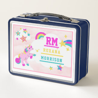 ROOS EN ROZE BLAUW, GEVLEUGELDE UNICORN LUNCH META