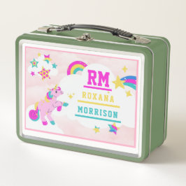 ROOS EN ROZE BLAUW, GEVLEUGELDE UNICORN LUNCH META