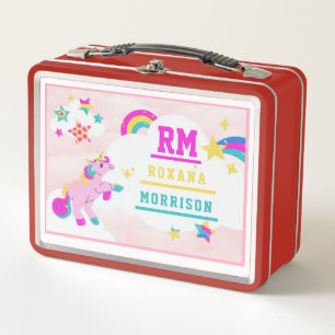 ROOS EN ROZE BLAUW, GEVLEUGELDE UNICORN LUNCH META
