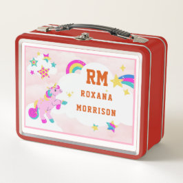 ROOS EN ROZE GROEN, GEVLEUGELDE UNICORN LUNCH META