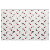 Roos en schedel stof (Fat Quarter)
