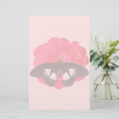 Roos en slibstaart briefpapier (Staand voorkant)