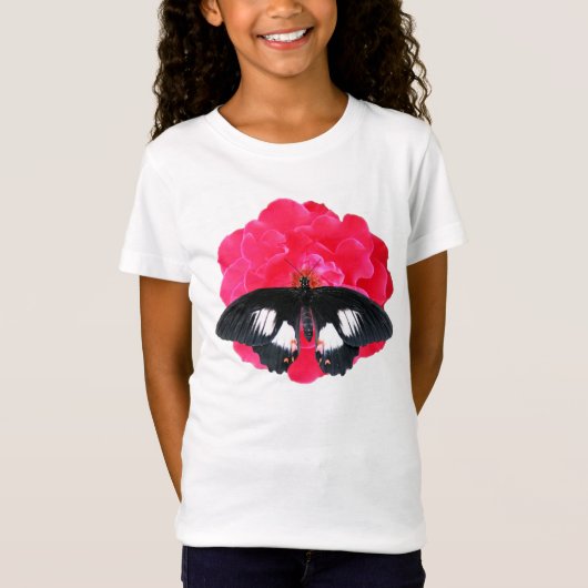Roos en slibstaart t-shirt (Voorkant)
