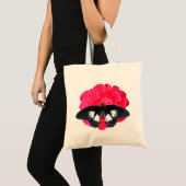 Roos en slibstaart tote bag (Voorkant (product))