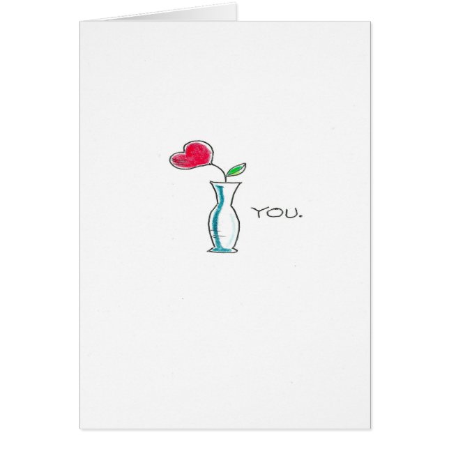 roos en vaas (Voorkant)