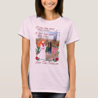 Roos en visValentijn T-shirt