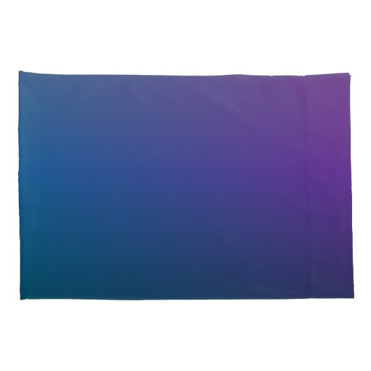 Roos en Vlinder Paarse Blauwe Kussensloop (Achterkant-Rechts)