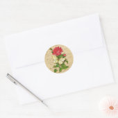 Roos en Vlinder Stickers (Envelop)